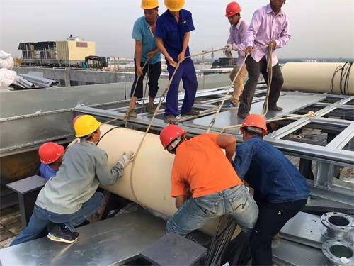 冷却塔配件：冷却塔种类及其优缺点(大中型圆形冷却塔)